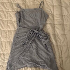 Forever 21 Light Gray Mini Dress